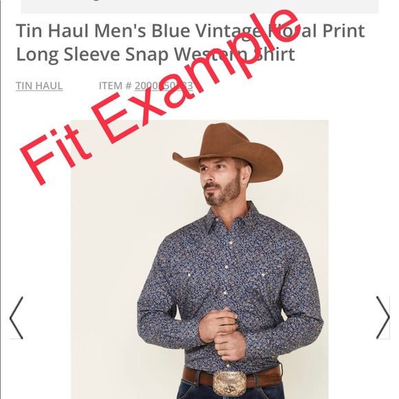 NWT - 🤎Tin Haul Mens Medium Western Camo Long Sleeve Pearl Snap - Picture 7 of 7